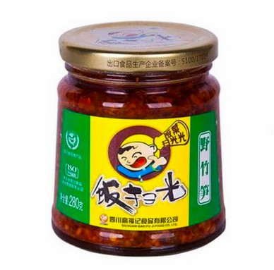 饭扫光 家常野竹笋 280g