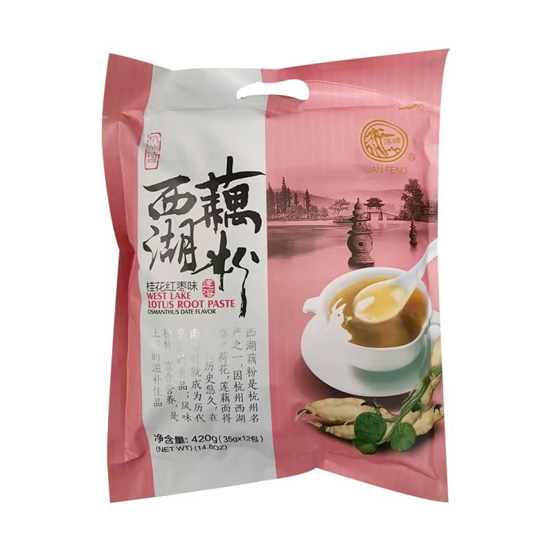 莲峰西湖藕粉桂花红枣 420g