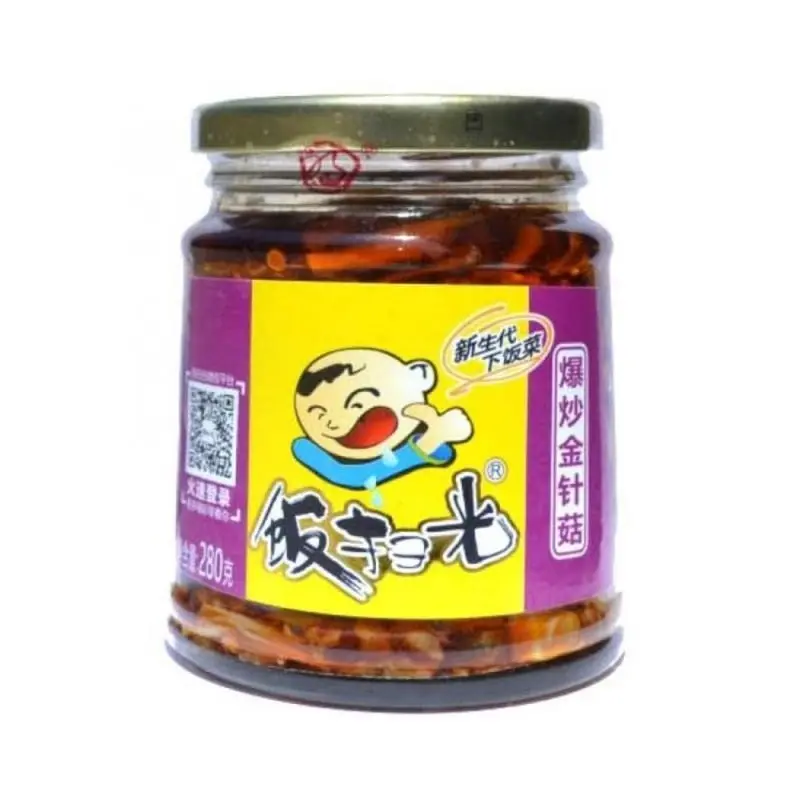 饭扫光 爆炒金针菇 280g