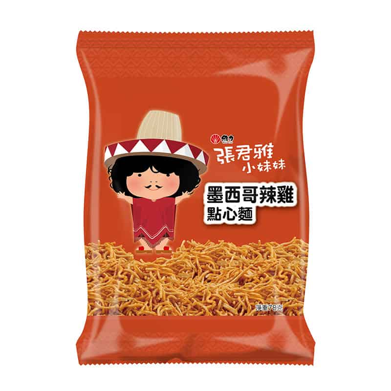 Wheat crackers with Mexican spicy flavor 80g