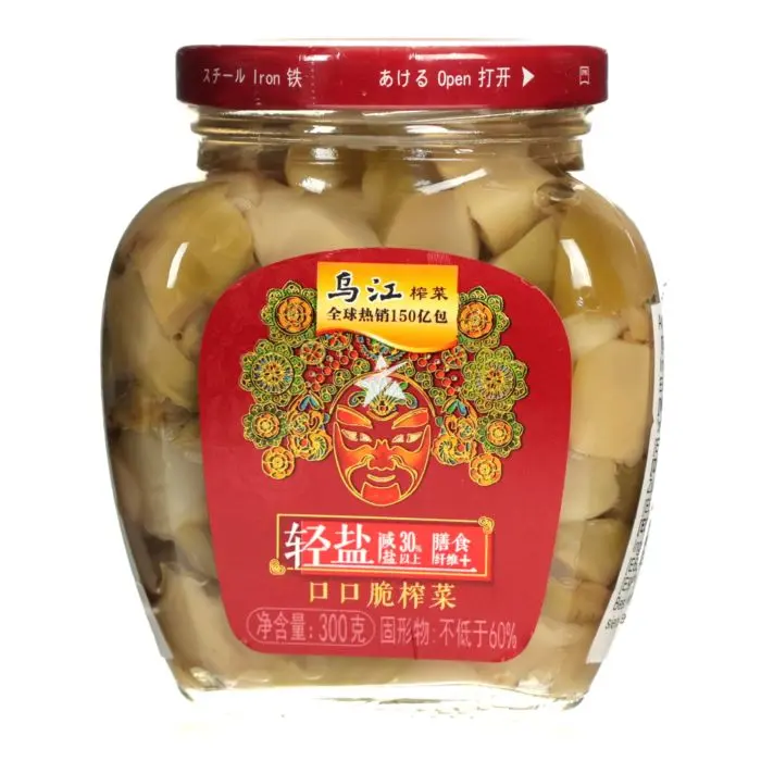    Senfwurzel eingelegt Salz reduziert 300g