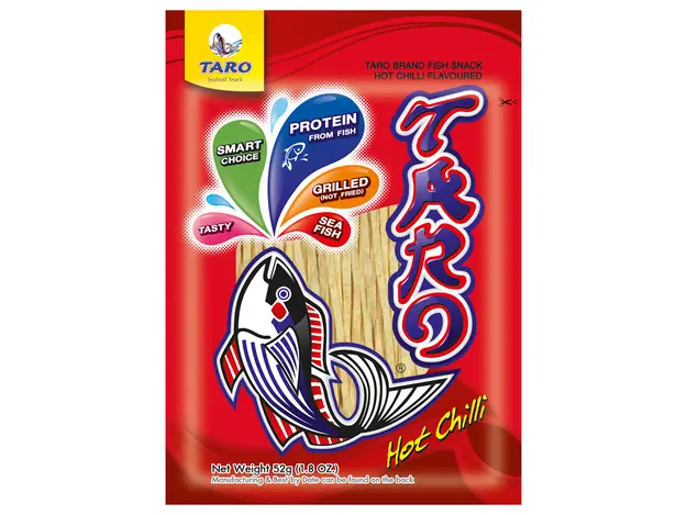 Taro Squid Snacks Spicy 52g