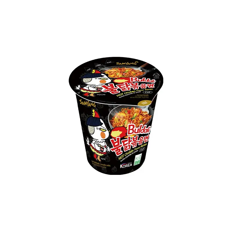 黑色火鸡面杯装 70g