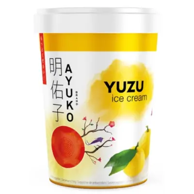 明佑子 柚子冰淇淋 500ml