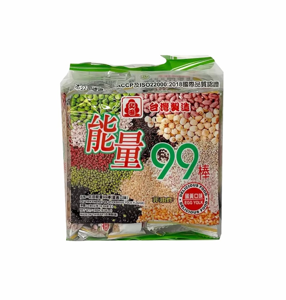 北田能量棒蛋黄口味 180g