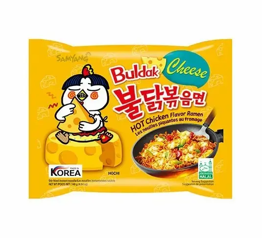 Samyang Buldak Ramen – Käse (Gelb)