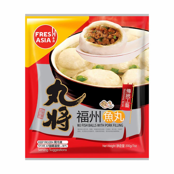 Fish balls with pork filling "Fuzhou style" 200g