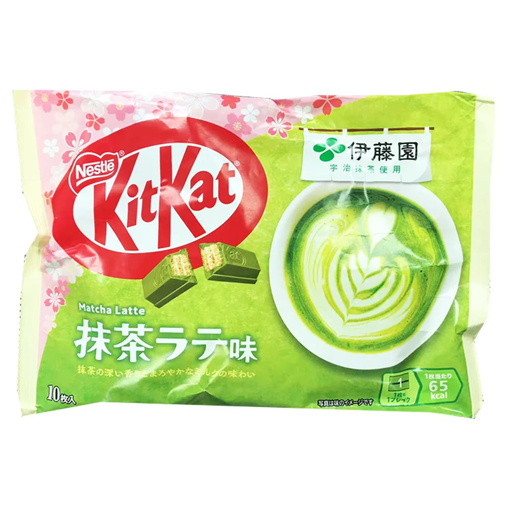 Kitkat 小华夫 抹茶拿铁味 116g