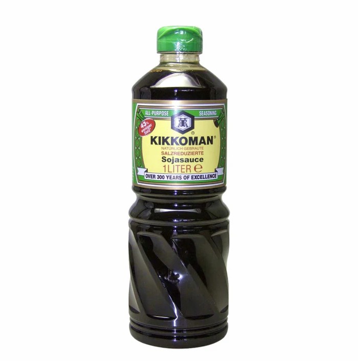 Kikkoman 酱油 减盐 975ml