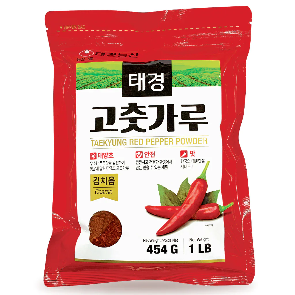 Taekyung 泡菜用红辣椒粉（粗） 454g