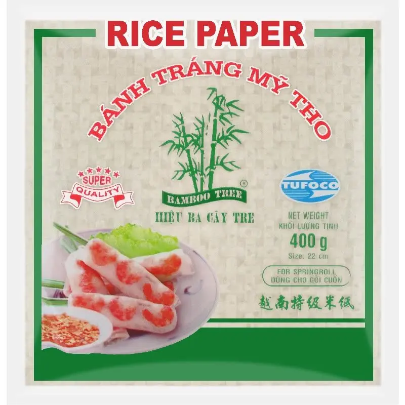 Bamboo Tree 越南米纸 方形 400g