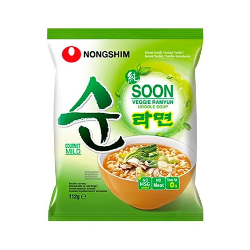 Nongshim Instantnudeln Soon Veggie Ramyun 112g