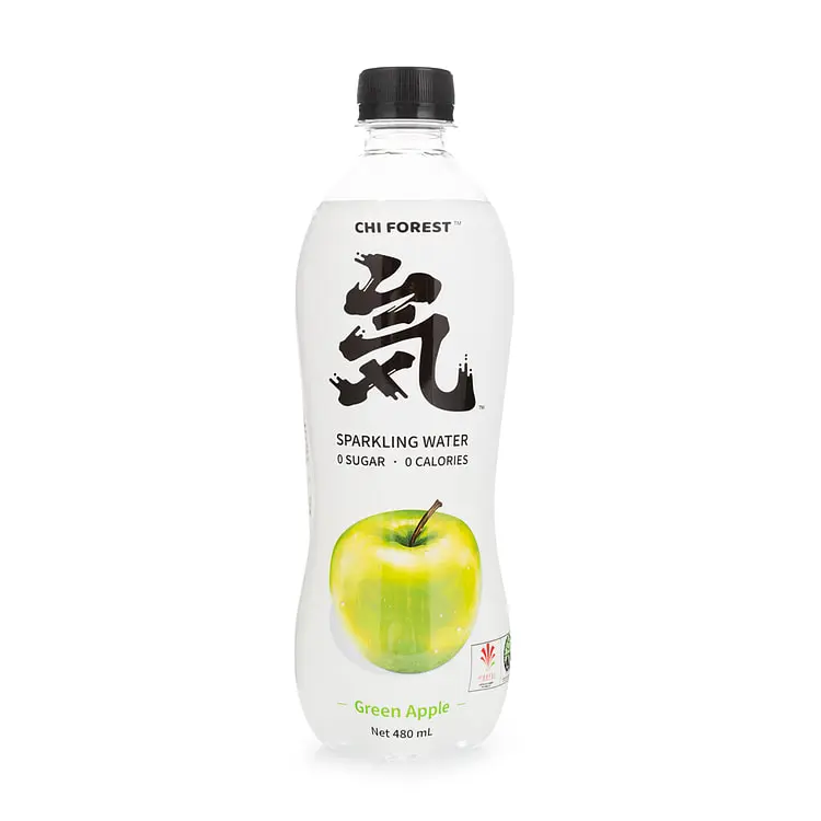 Chi Forest Erfrischungsgetränk grüner Apfel Geschmack zuckerfei 480ml