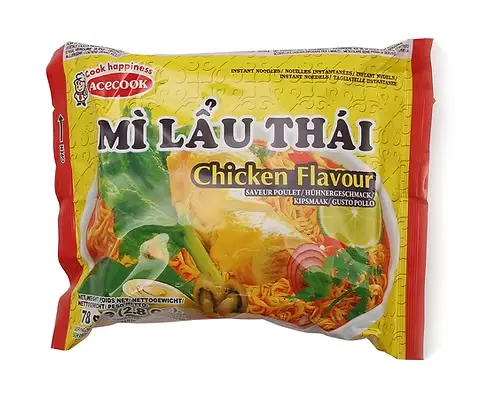 Acecook Instant nudeln Hühnchen-Geschmack 78g