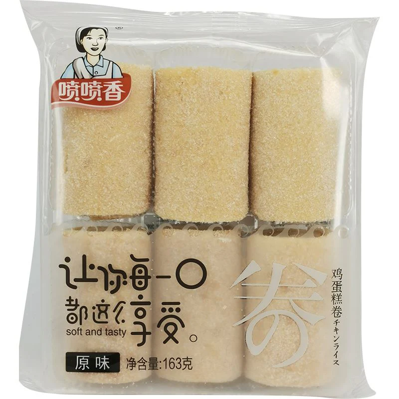 喷喷香 鸡蛋糕卷 原味 142g 