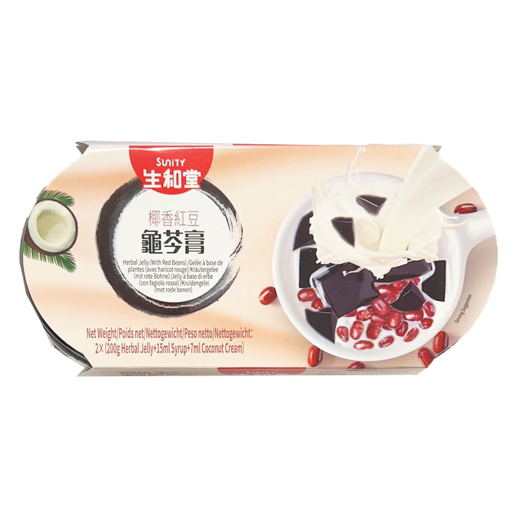 Herbal Jelly (Kokosnuss & Rote Bohnen), 2 Becher 444g