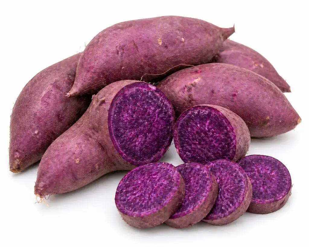 Sweet potatoes purple