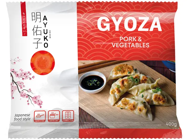 Ayuko Gyoza Schweinefleisch Gemüse 400g