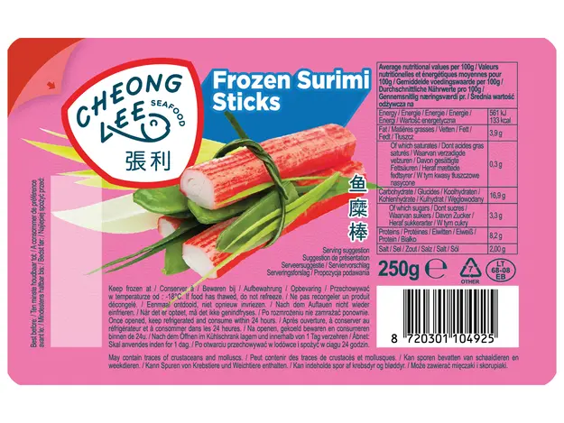 张利 蟹肉棒 250g