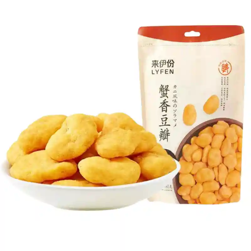 来伊份 蟹香豆瓣 165g