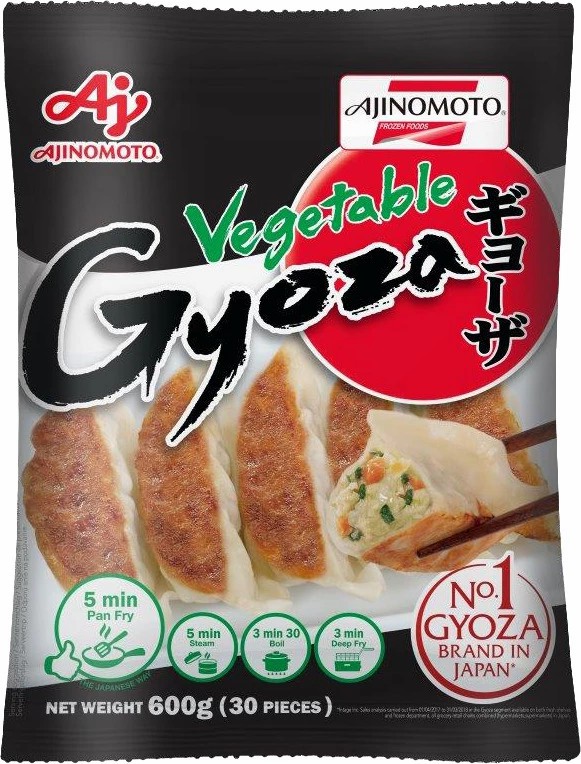 Ajinomoto gyoza vegetables 600g