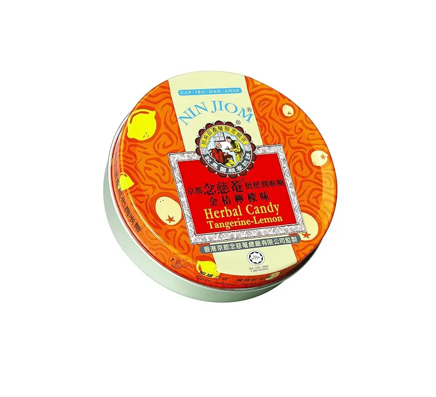 念慈菴 枇杷润喉糖 金桔柠檬味 60g