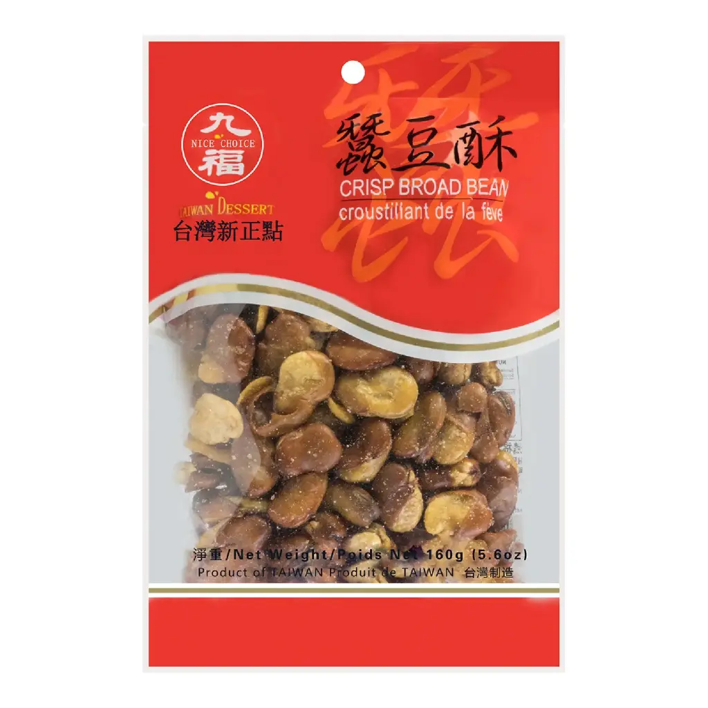 九福 蚕豆酥 原味 160g