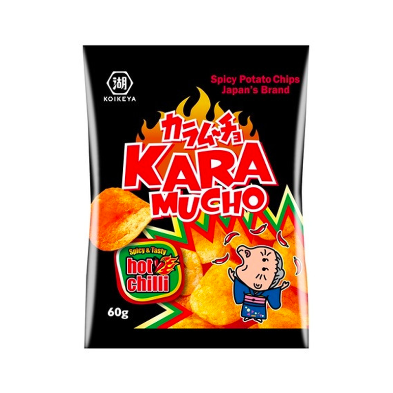 Karamucho Potato Chips Flat Cut 60g