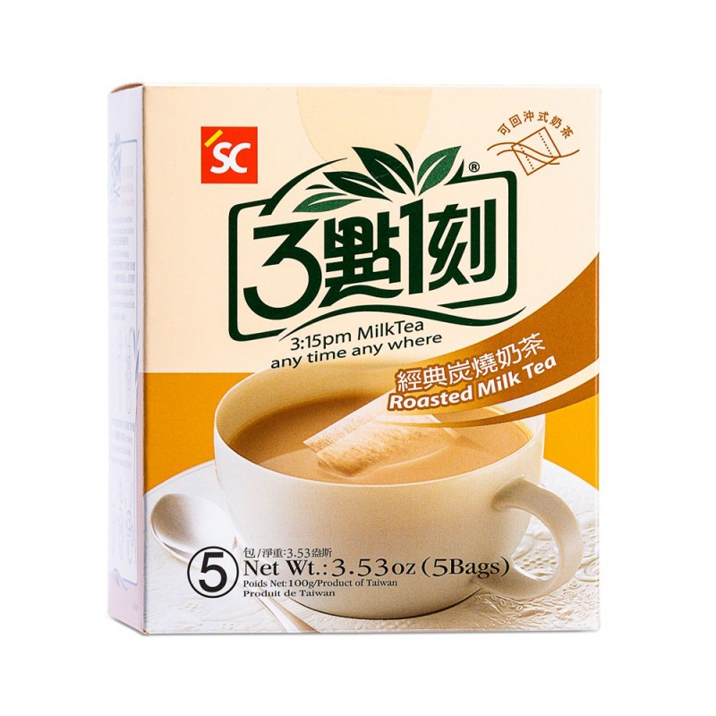 3点1刻炭烧奶茶粉 100g