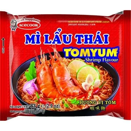 Acecook Instantnudeln Garnelen TomYum 83g