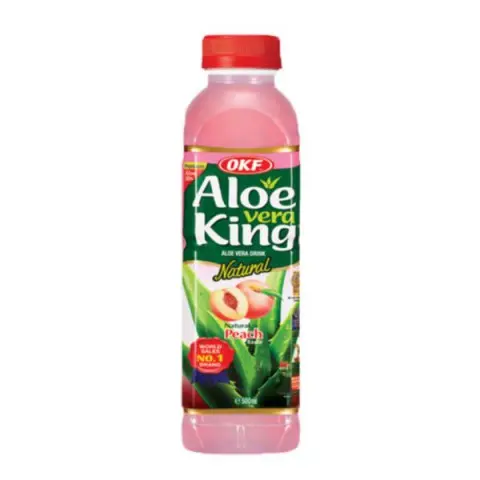 OKF 芦荟蜜桃味饮料 500ml