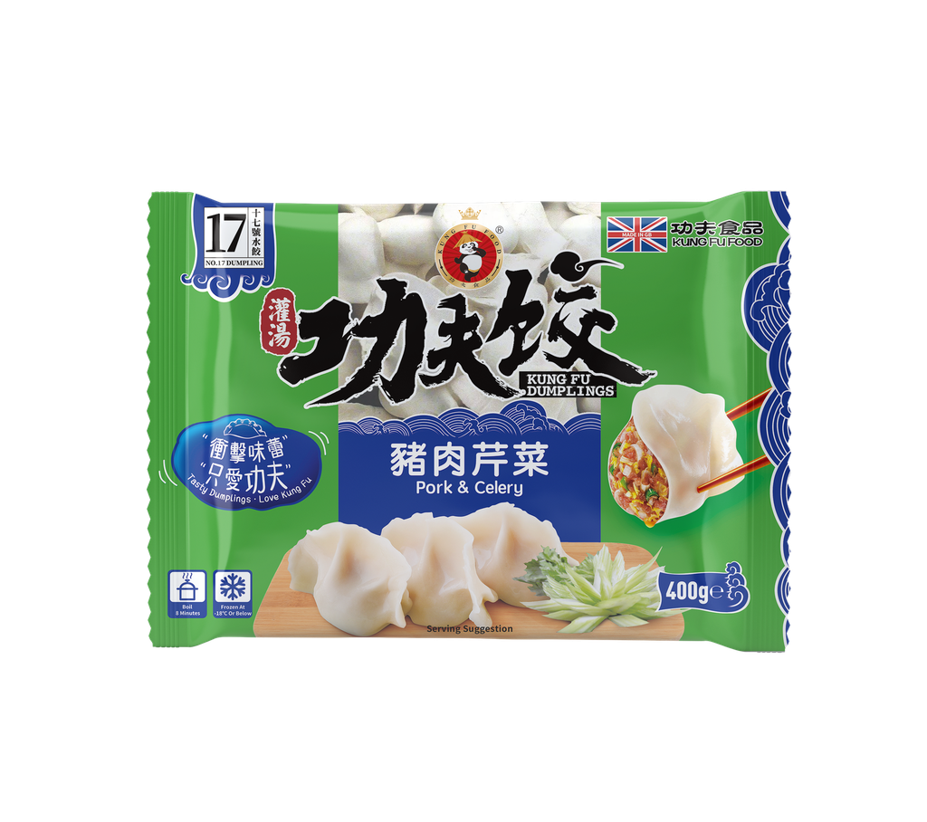 功夫 猪肉芹菜水饺 400g