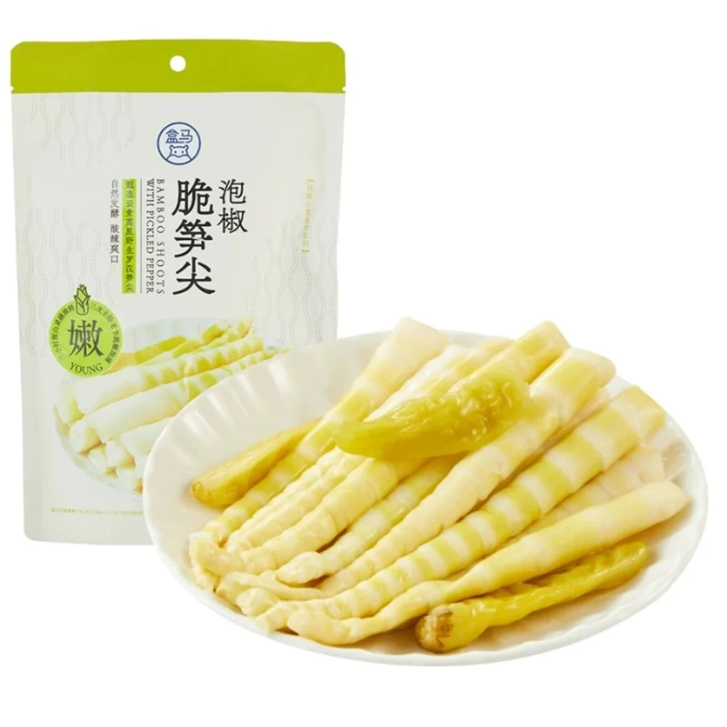 盒马  泡椒脆笋尖 230g