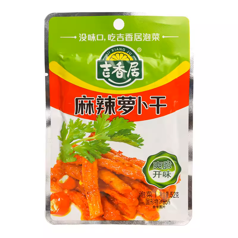 吉香居  麻辣萝卜干 52g