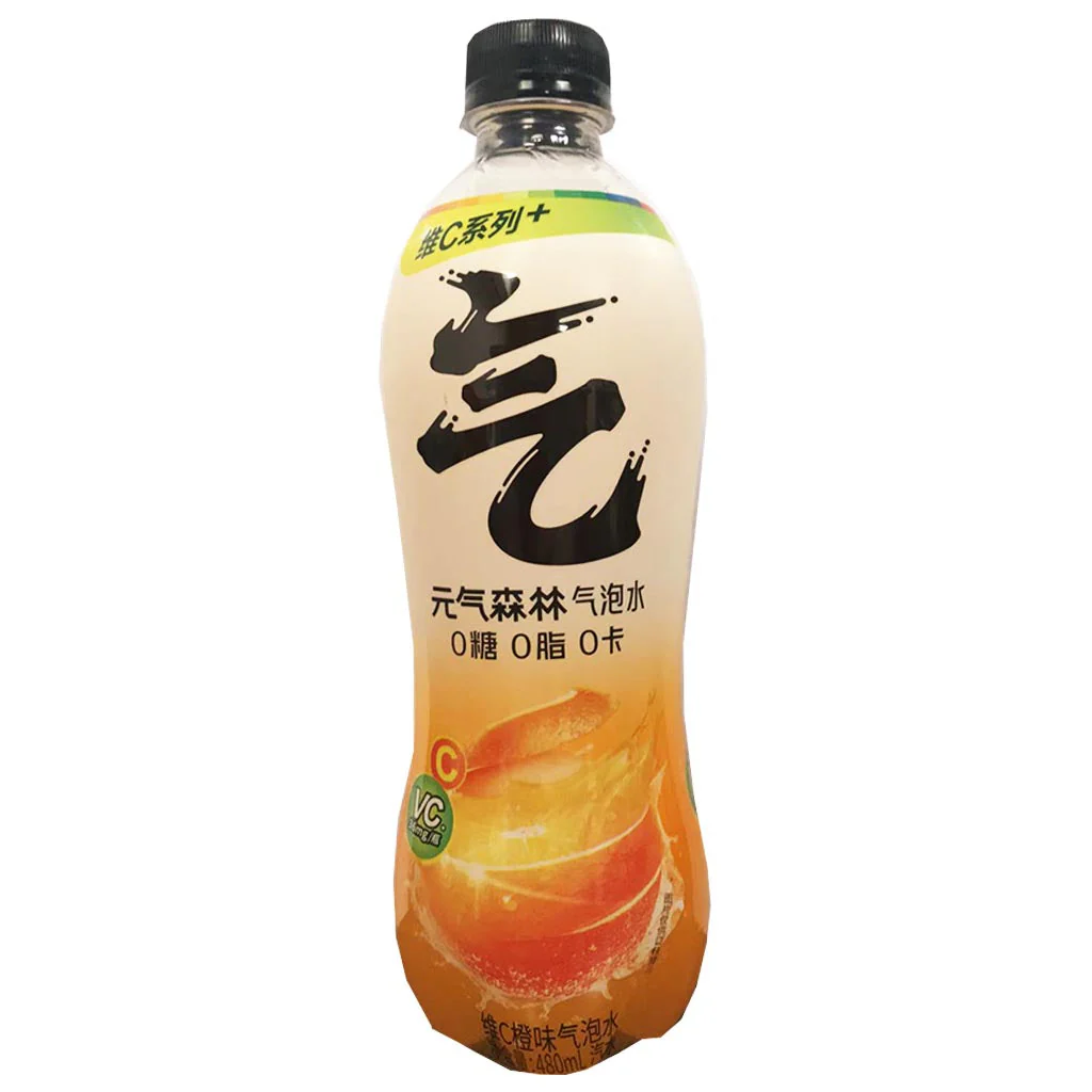 元气森林 气泡水 维C橙 480ml