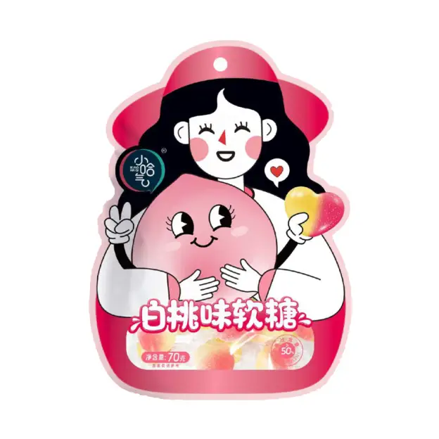 小哈气  白桃味软糖 70g