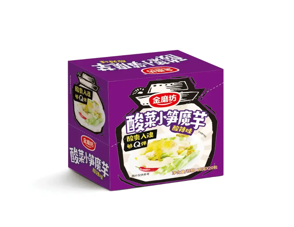 金磨坊 酸菜小笋魔芋 酸辣味 360g