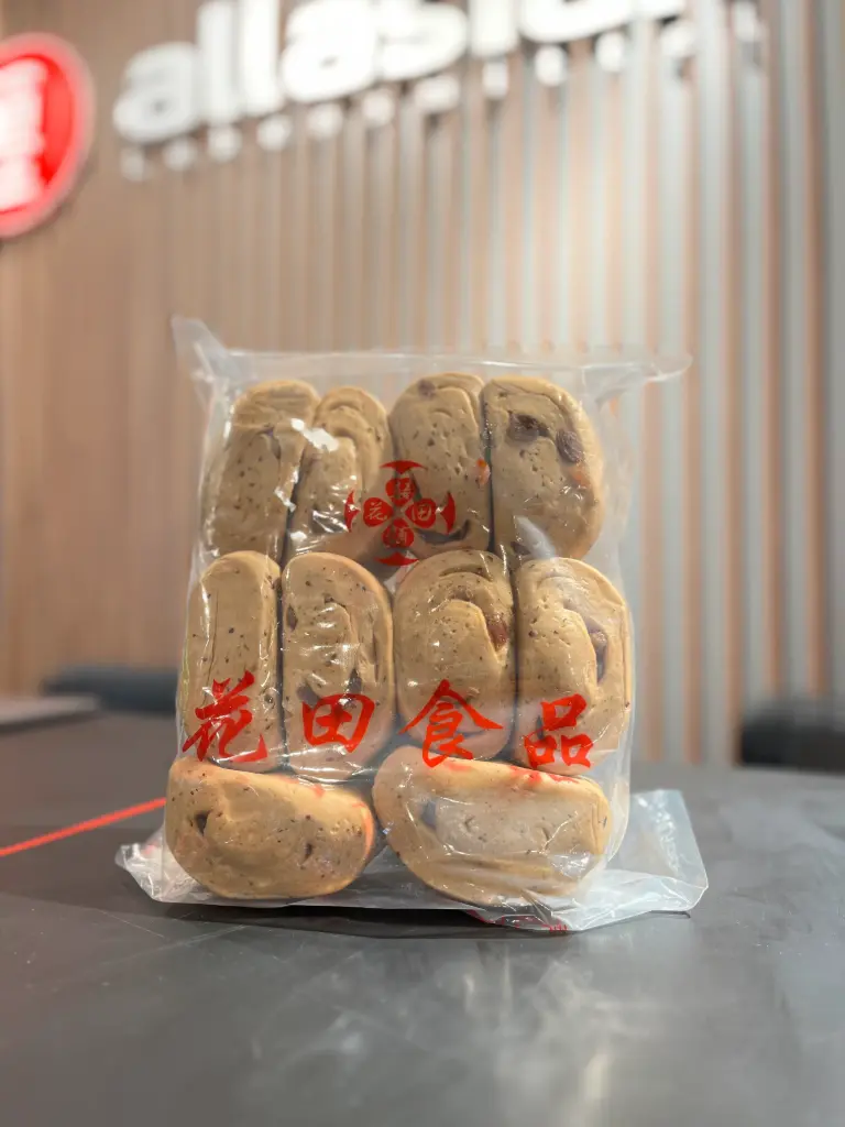 Gedämpfte Schnitt-Brötchen mit Rote Datteln & Rosinen 1kg