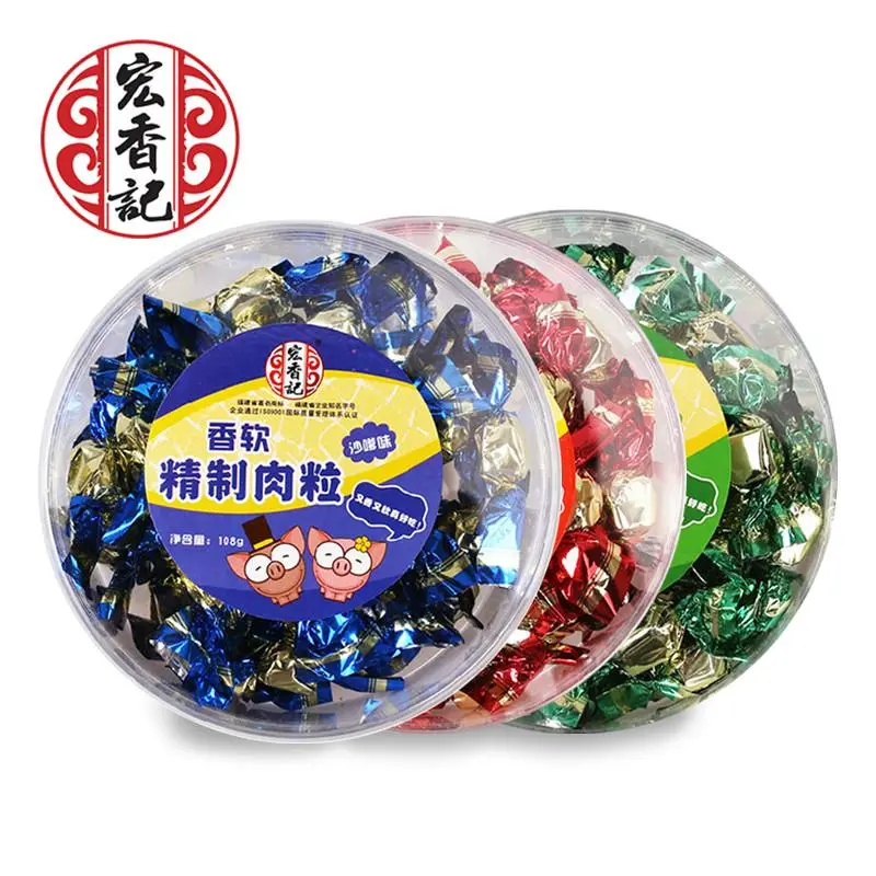 宏香记 香软精致肉粒 香辣味 108g