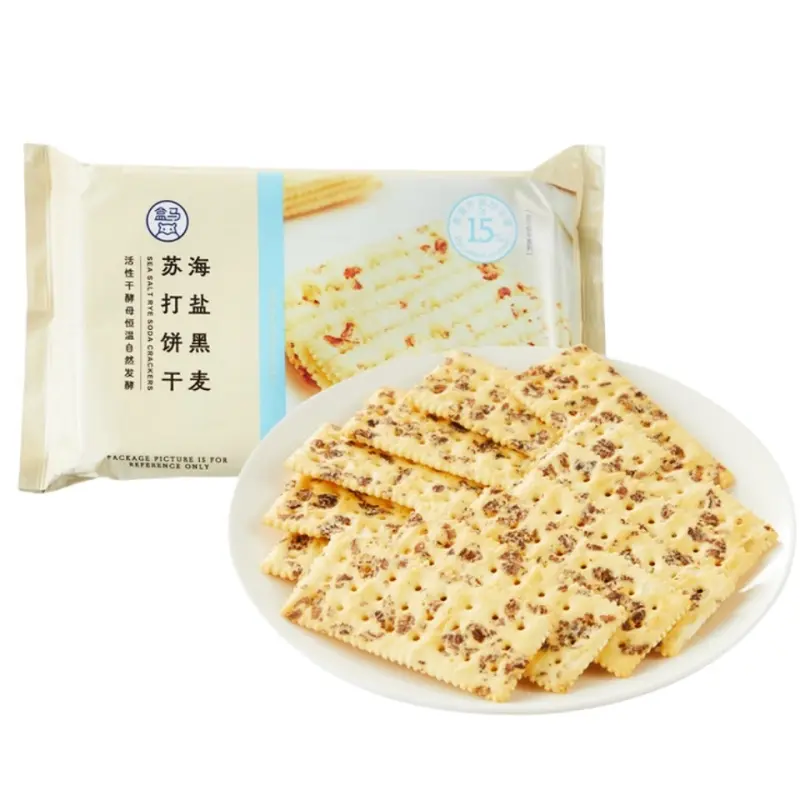 Sea Salt Rye Soda Crackers 228g