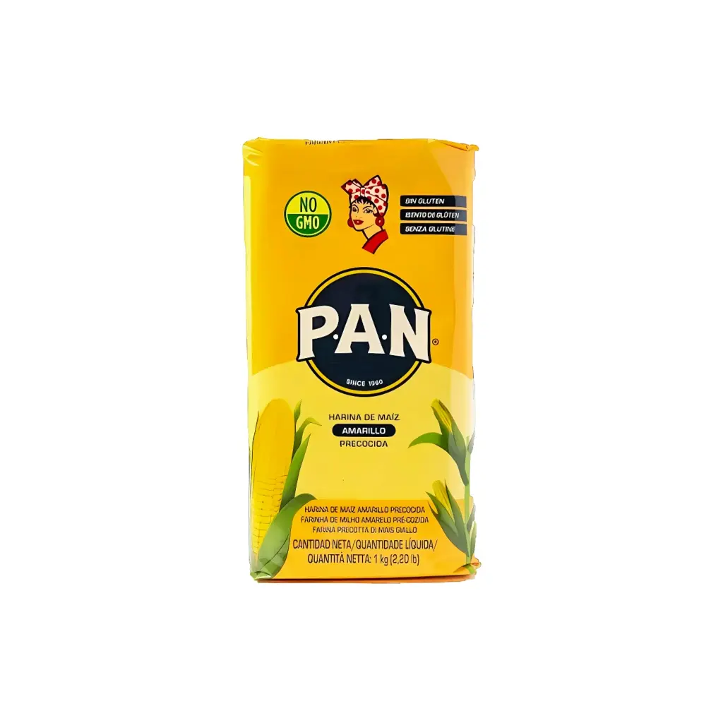 PAN Pre-Cooked Yellow Corn Flour 1kg