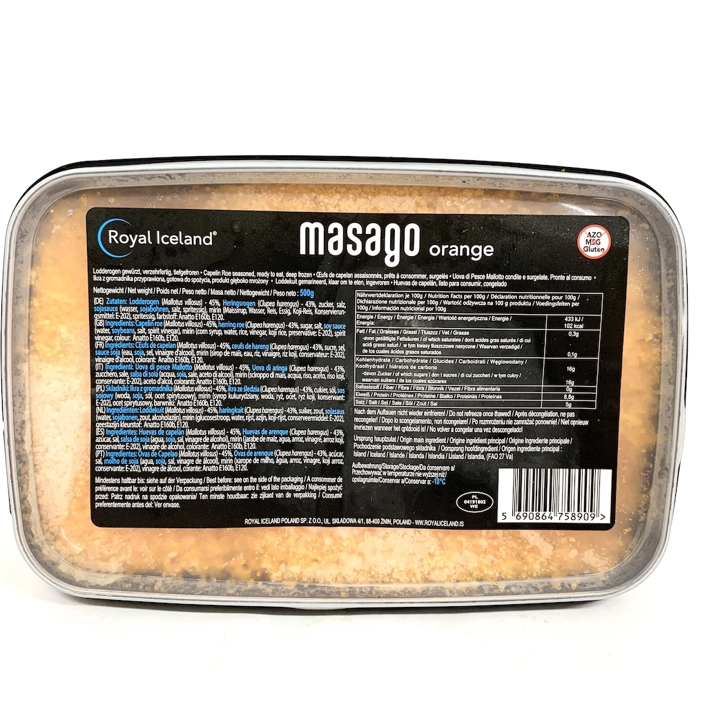 Royal Iceland Masago Orange 500g