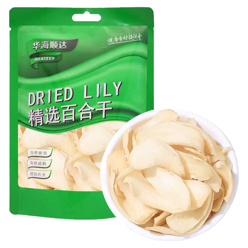 华海顺达  百合干  100g