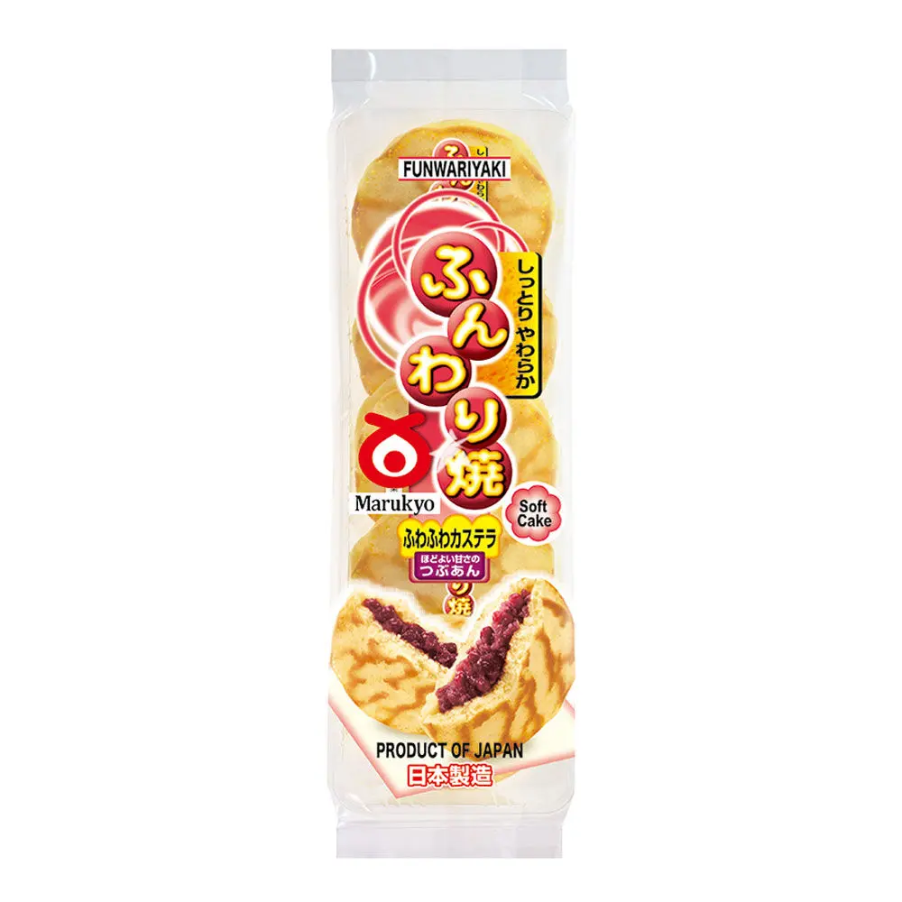 Funwariyaki Japanisches Pfannkuhen mit roten Bohnen 280g