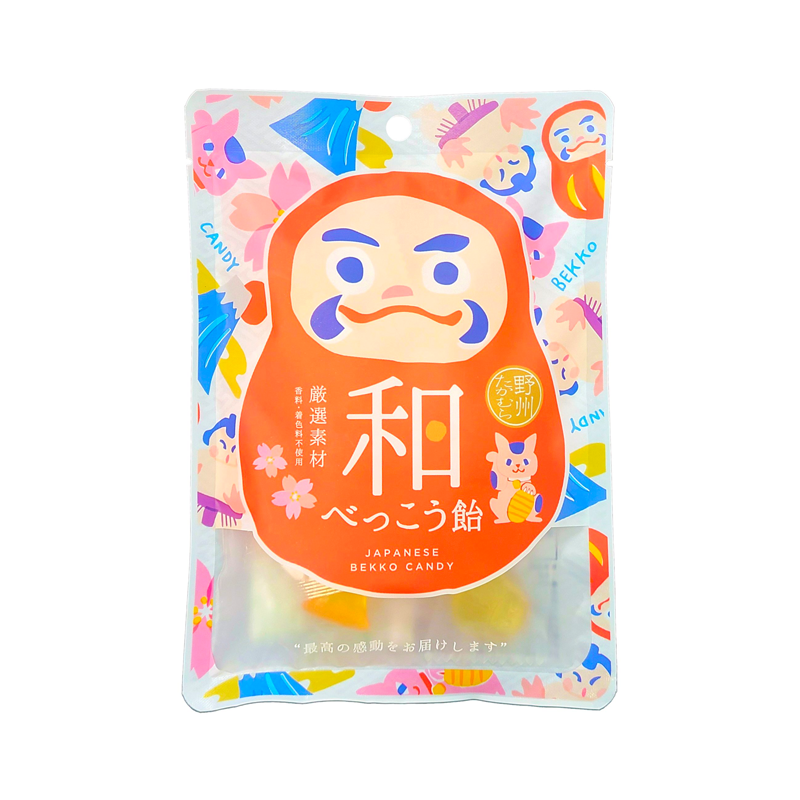 Japanische Bekko-Bonbons in Glücksform 50g