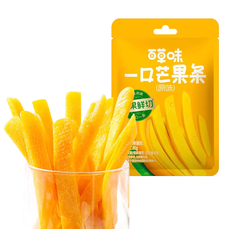 百草味 一口芒果条 80g