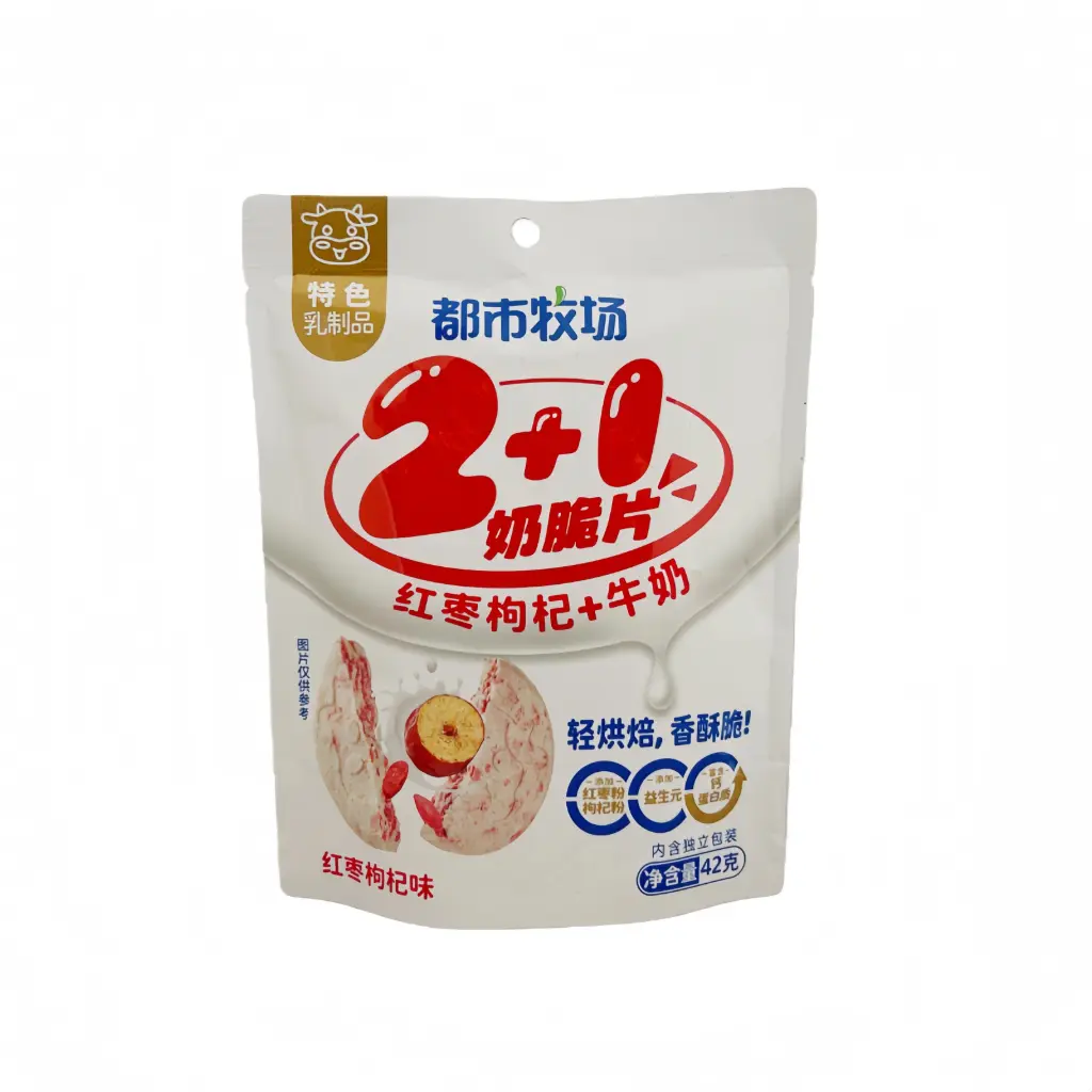 都市牧场 奶脆片 红枣枸杞味 42g