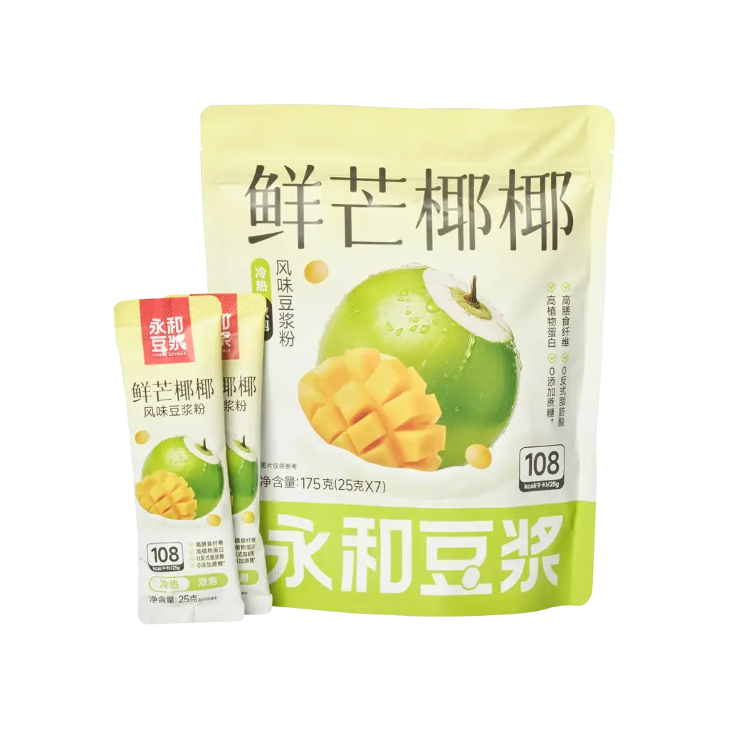 Sojamilchpulver Mango-Kokos 175g