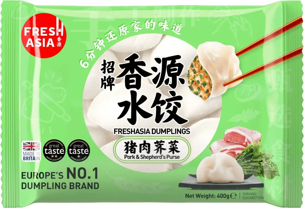 Dumplings mit Schweinefleisch & Hirtentäschelkraut 400g