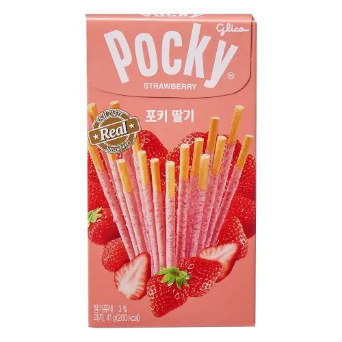Pocky 草莓味饼干棒 41g